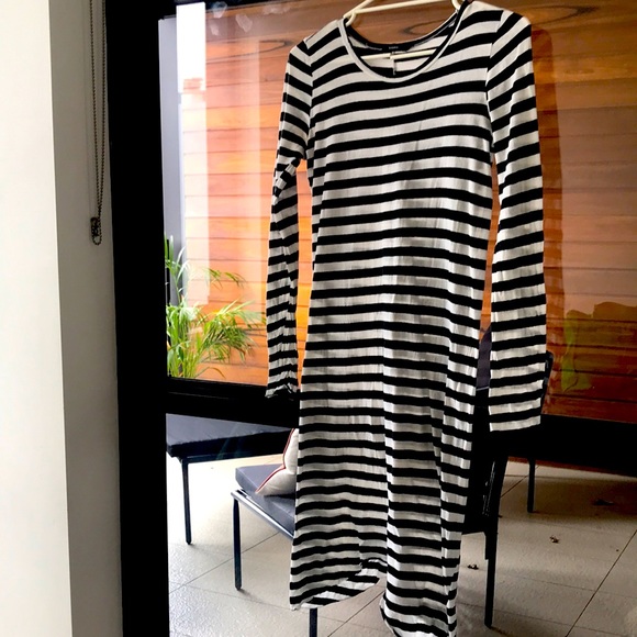 bassike Dresses & Skirts - Monochrome Bassike Dress